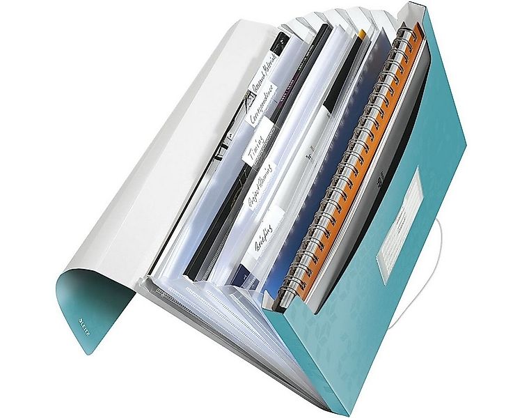 LEITZ Fächermappe WOW 4589, 6 Fächer günstig online kaufen