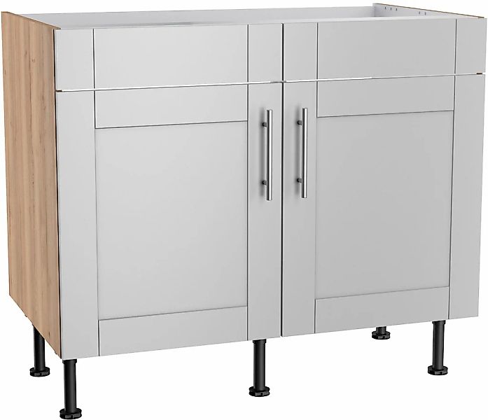 KOCHSTATION Spülenschrank "KS-Ahus", Breite 100 cm günstig online kaufen