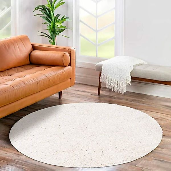 Carpet City Hochflor-Teppich »City Shaggy«, rund, 30 mm Höhe, Teppich Langf günstig online kaufen