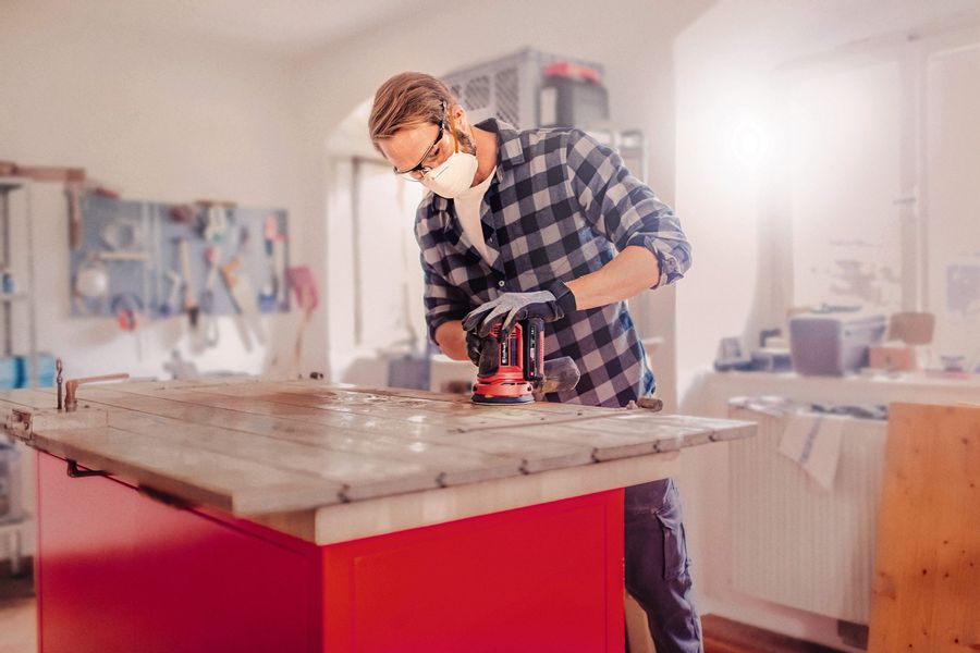 Einhell Power X-Change Akku-Exzenterschleifer TE-RS 18 Li Solo günstig online kaufen