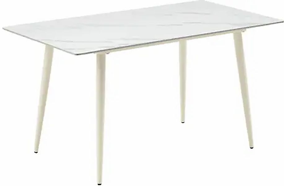 OTTO home Esstisch »Rylee« mit kratzfester Sintersteinplatte und modernem M günstig online kaufen