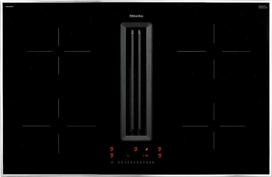 Miele Kochfeld mit Dunstabzug "KMDA7272FR-U" Geringe Lautstärke und 4 einze günstig online kaufen