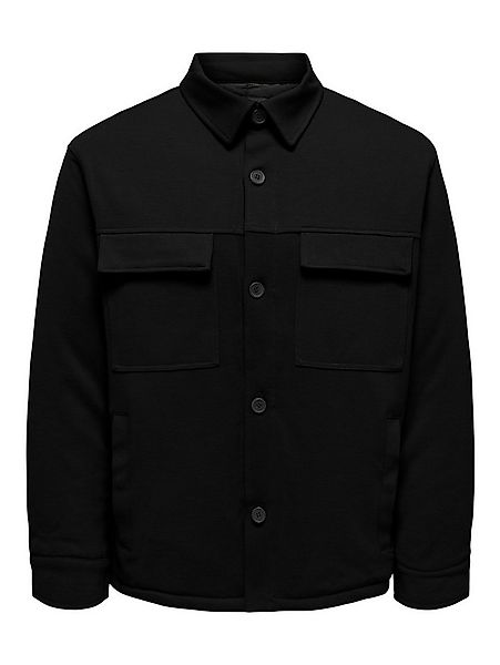 ONLY & SONS Langarmhemd ONSNEWKODYL SHACKET SWEAT günstig online kaufen