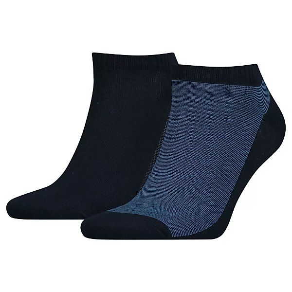 Levi´s ® 168sf Low Micro Stripe Socken 2 Paare EU 39-42 Blue Depths günstig online kaufen