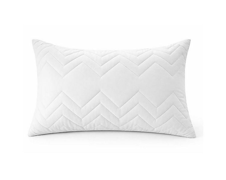 SEI Design Microfaserkissen Mikrofaser Schlafkissen Kissen gesteppt 50x70 c günstig online kaufen