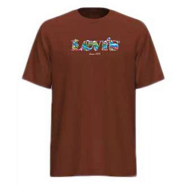 Levi´s ® Relaxed Fit Kurzarm T-shirt L Ssnl Mv Logo Fill Reds günstig online kaufen