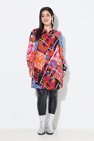 Angel of Style Hemdbluse Hemdbluse Straight Fit Patchmuster günstig online kaufen