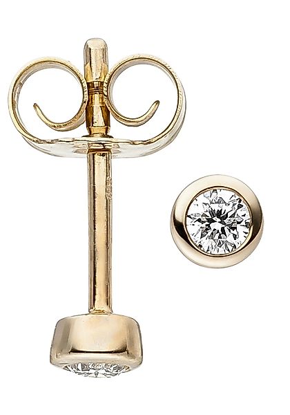 JOBO Paar Ohrstecker Diamant-Ohrringe, 585 Gold günstig online kaufen