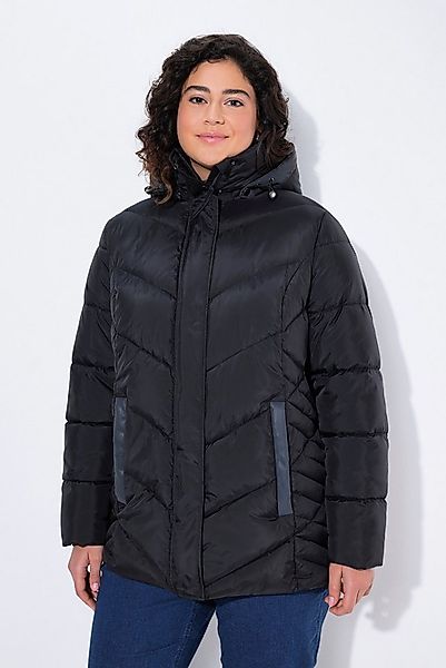 Ulla Popken Steppjacke HYPRAR Steppjacke wasserabweisend Kapuze günstig online kaufen