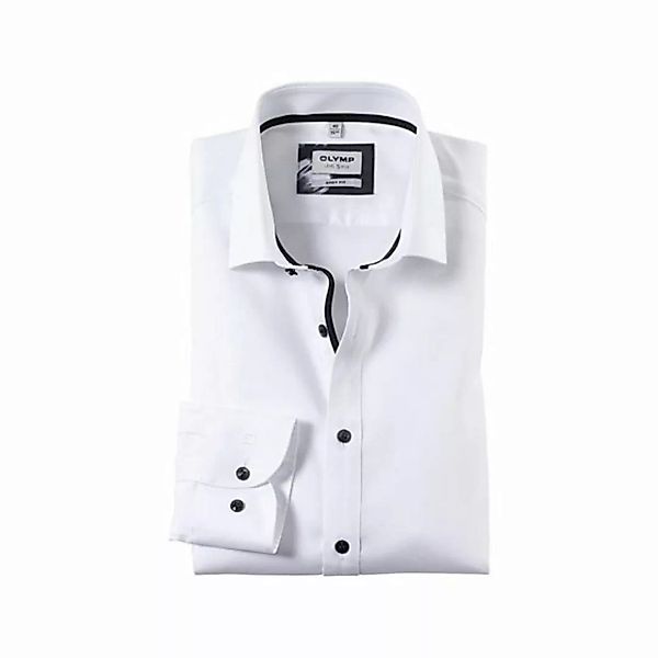OLYMP Langarmhemd weiß (1-tlg) günstig online kaufen