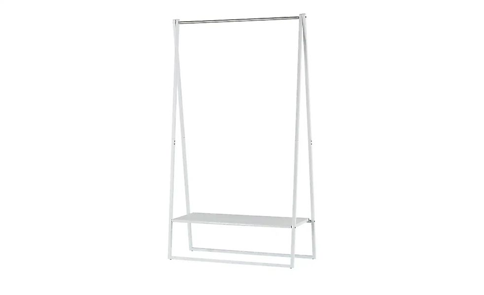 Kleiderständer  Achim ¦ weiß ¦ Metall ¦ Maße (cm): B: 100 H: 164,5 T: 40.5 günstig online kaufen