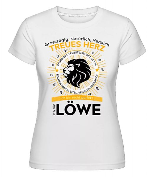 Sternzeichen Löwe · Shirtinator Frauen T-Shirt günstig online kaufen