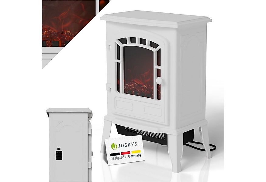 Juskys Elektrokamin, Flammeneffekt, zwei Heizstufen, Sicherheitsabschaltung günstig online kaufen