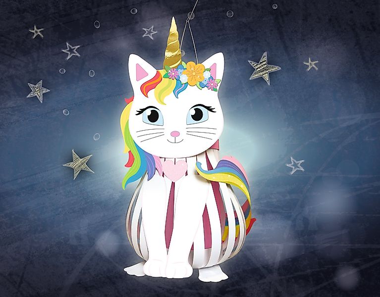 Ursus - Ludwig Bähr Papierlaterne Kittycorn, günstig online kaufen