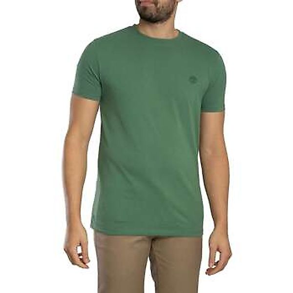 Timberland  T-Shirt Slim Fit T-Shirt mit gesticktem Logo günstig online kaufen