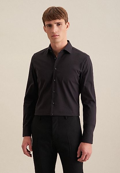 seidensticker Businesshemd "Slim", Slim Extra langer Arm Kentkragen Uni günstig online kaufen