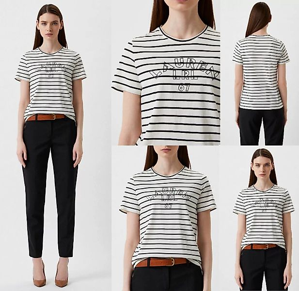 Ralph Lauren T-Shirt LAUREN RALPH LAUREN Logo Label Print T-shirt Blouse He günstig online kaufen