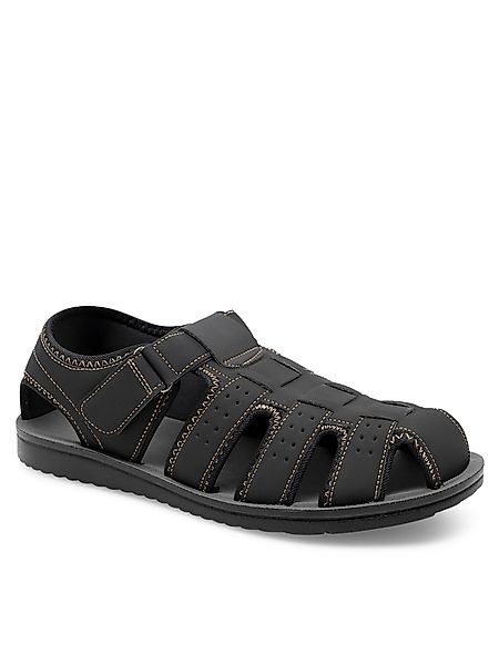 Lanetti Sandalen MSS20504-01 Schwarz Sandale günstig online kaufen