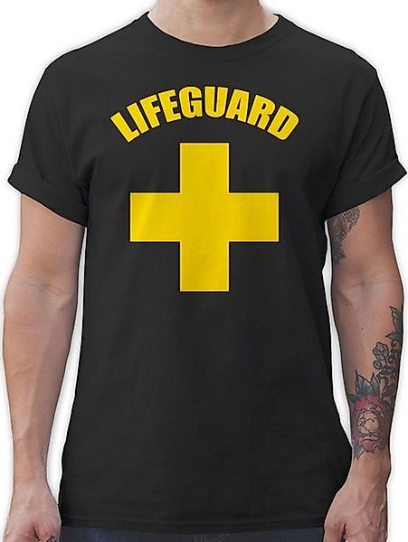 Shirtracer T-Shirt Lifeguard I Rettungsschwimmer I Wasserrettung I Baywatch günstig online kaufen