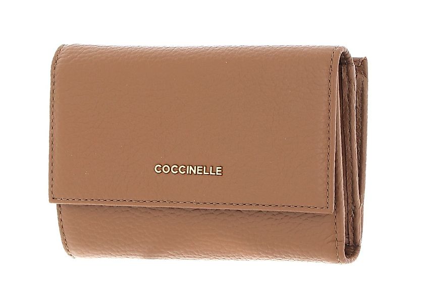 COCCINELLE Geldbörse Metallic Soft, aus echtem günstig online kaufen
