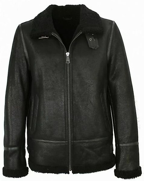 Jilani Lederjacke Jilani - Herren Lammfelljacke Lederjacke schwarz günstig online kaufen