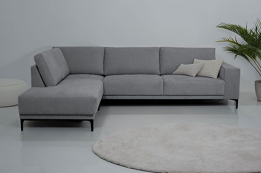 Places of Style Ecksofa "Xander, L-Form,", Breite 289 cm, Webstoff, Soft-To günstig online kaufen