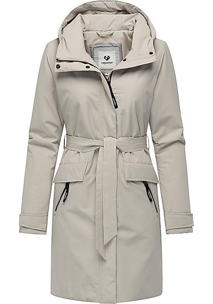 Ragwear Kurzmantel Horatia Warm YOUMODO Wasserdichter Wintermantel mit Bind günstig online kaufen