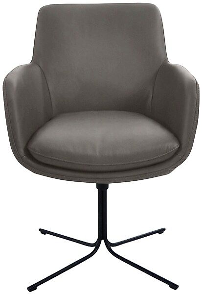 K+W Komfort & Wohnen Drehstuhl »Pego« () filigranem 4-Fuß-Gestell in schwar günstig online kaufen