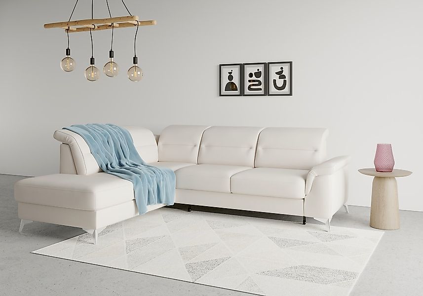 sit&more Ecksofa Sinatra L-Form, mit Ottomane, optional mit Kopfteilverstel günstig online kaufen