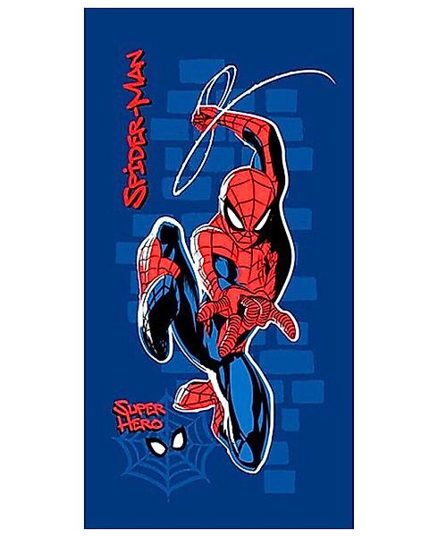 Spiderman Badetuch MARVEL, Baumwolle, Kinder Strandtuch günstig online kaufen