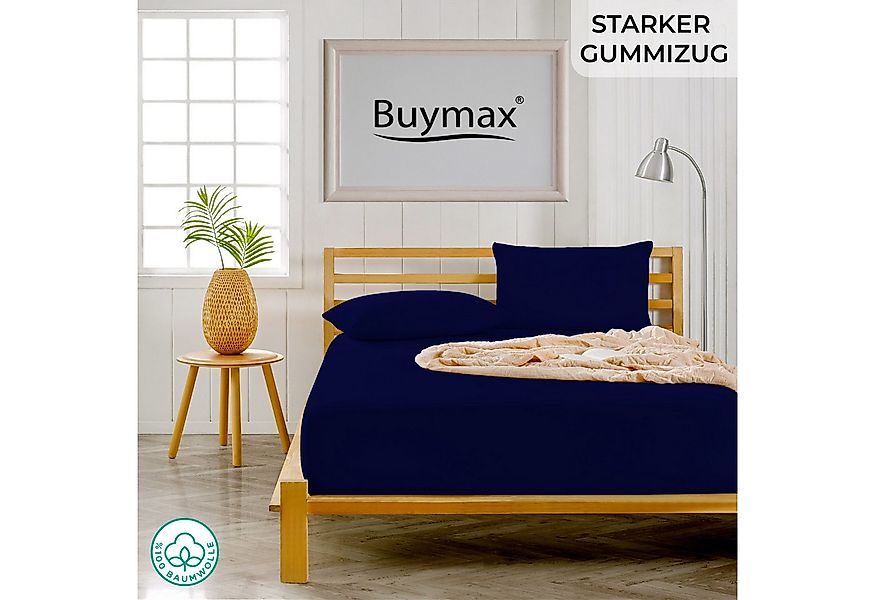 Buymax Spannbettlaken Topper, Spannbetttuch für Topper bis 12 cm Höhe, 100% günstig online kaufen