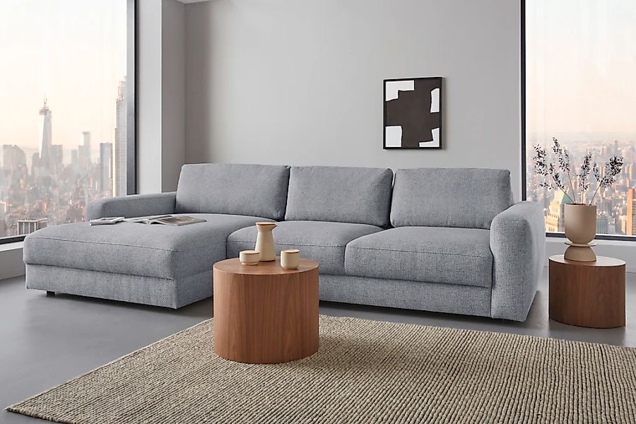 PLACES OF STYLE Ecksofa "Bloomfield, elegant, viel Platz, Mega Couch, Breit günstig online kaufen