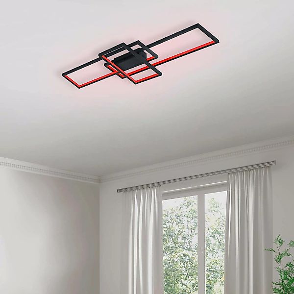 Trio WiZ Thiago smarte Deckenlampe 104cm anthrazit günstig online kaufen