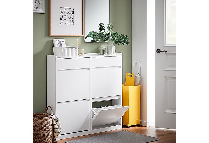 SoBuy Schuhschrank FSR169, Schuhkipper Schuhschrank schmal, Schuhregal, Sch günstig online kaufen