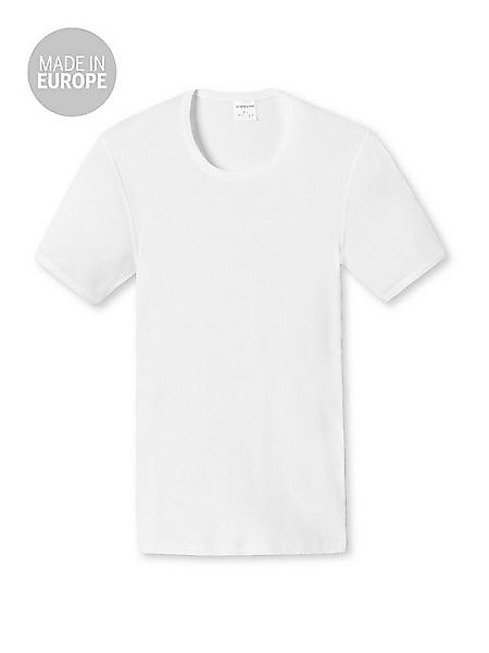 Schiesser T-Shirt Basic Doppelripp 'Essentials' (1-tlg) günstig online kaufen