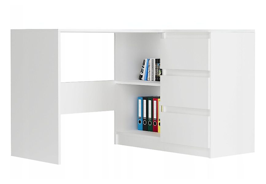 Home Collective Eckschreibtisch mit 3 Schubladen günstig online kaufen