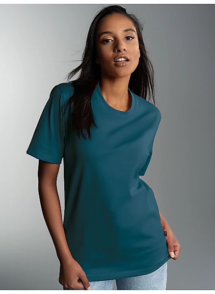 Trigema T-Shirt TRIGEMA T-Shirt DELUXE Baumwolle günstig online kaufen