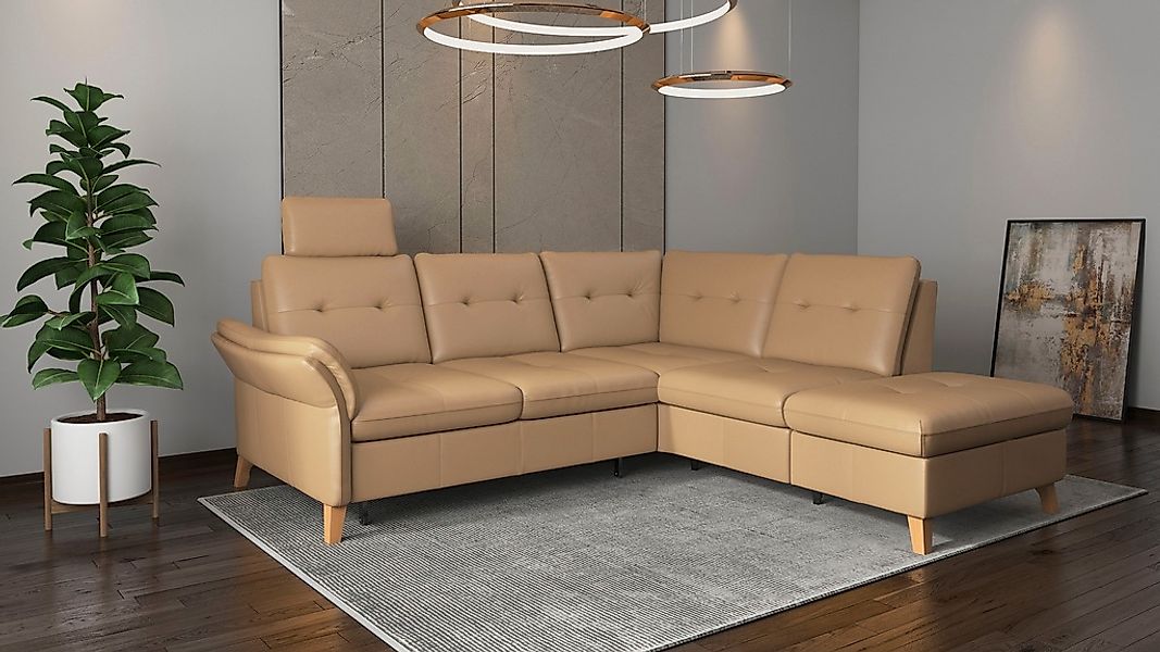 sit&more Ecksofa »Göteborg« inkl. Sitztiefenverstellung, wahlweise mit Bett günstig online kaufen
