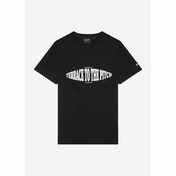 Lyle & Scott  T-Shirts & Poloshirts Terrace graphic - jet black günstig online kaufen