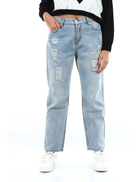 ANIYE BY boyfriend Damen Leichte Jeans Baumwolle und Polyester günstig online kaufen