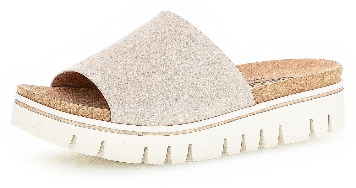 Gabor Pantolette, Keilabsatz, Sommerschuh, Schlappen mit günstig online kaufen