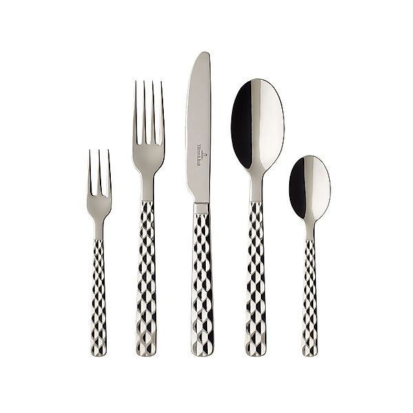 Villeroy & Boch Besteck-Set "Tafelbesteck Boston 30er Set silber" günstig online kaufen