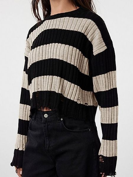 Trendyol Rundhalspullover (1-tlg) Cut-Outs günstig online kaufen