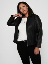 ONLY CARMAKOMA Lederimitatjacke CARROBBER FAUX LEATHER günstig online kaufen