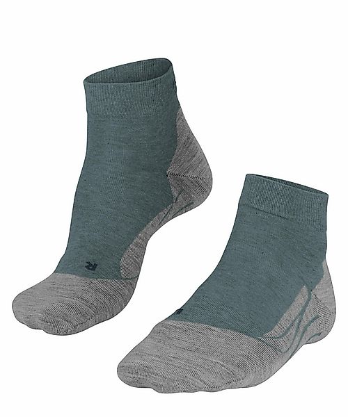 FALKE GO2 Short Herren Golf Socken, 42-43, Grau, Baumwolle, 16779-358303 günstig online kaufen