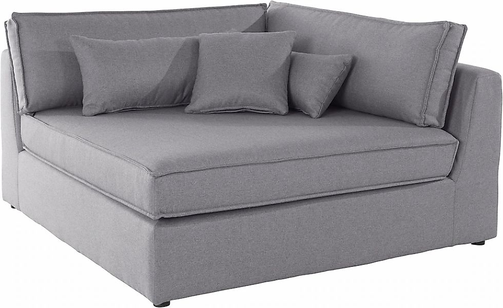 OTTO home Sofa-Eckelement "Enid" Teil eines Modulsofas, fester Sitzkomfort, günstig online kaufen