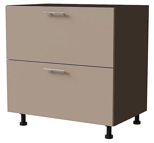 Feldmann-Wohnen Unterschrank Brerra (D2/80, 2 Schubladen, REJS Comfort Box günstig online kaufen