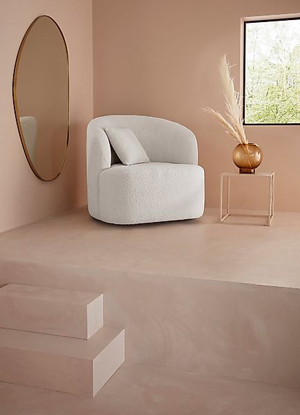 LeGer Home by Lena Gercke Drehsessel "Dilara Sessel" gerundete Rückenlehne günstig online kaufen