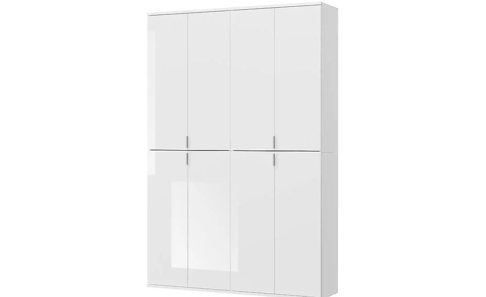 Mehrzweckschrank-Set  Projekt X ¦ weiß ¦ Maße (cm): B: 122 H: 193 T: 34.0 S günstig online kaufen