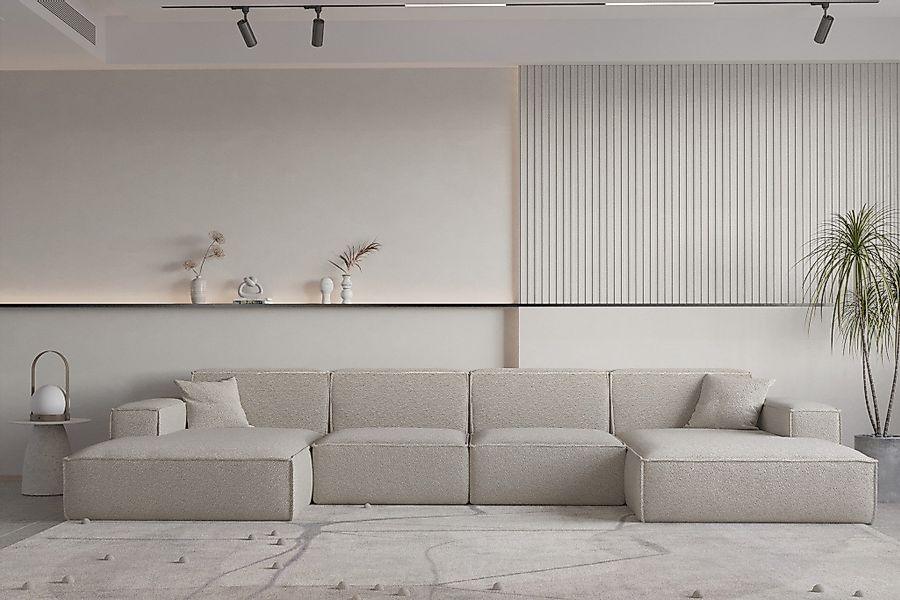 Fun Möbel Wohnlandschaft U-Form CELES PREMIUM, günstig online kaufen